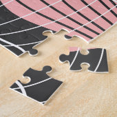 カラフル抽象芸術、シームレ芸術的ームパターン ジグソーパズル (側面)