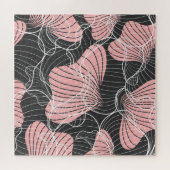 カラフル抽象芸術、シームレ芸術的ームパターン ジグソーパズル (横)