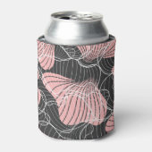 カラフル抽象芸術、シームレ芸術的ームパターン 缶クーラー (缶正面)