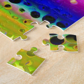 カラフル抽象芸術 ジグソーパズル (側面)
