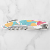 カラフル抽象芸術 ソムリエナイフ (裏面)