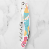 カラフル抽象芸術 ソムリエナイフ (正面)