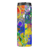 カラフル抽象芸術 タンブラー (裏面)