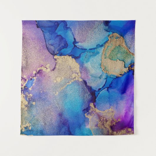 カラフル抽象芸術:テクスチャオイル塗装。 タペストリー (正面)