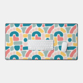 カラフル抽象芸術 デスクマット (キーボード&マウス)
