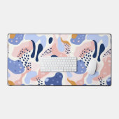 カラフル抽象芸術 デスクマット (キーボード&マウス)