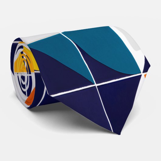 カラフル抽象芸術 ネクタイ (ロール)