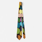 カラフル抽象芸術 ネクタイ (正面)