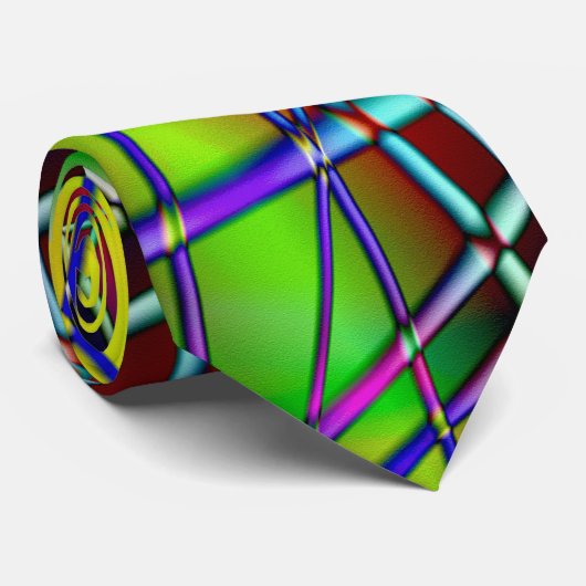 カラフル抽象芸術 ネクタイ (ロール)