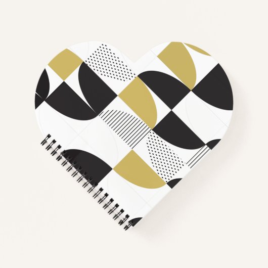 カラフル抽象芸術 ノートブック (正面)