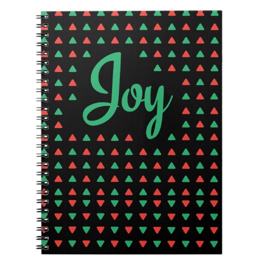 カラフル抽象芸術 ノートブック (正面)