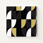 カラフル抽象芸術 ノートブック (裏面)