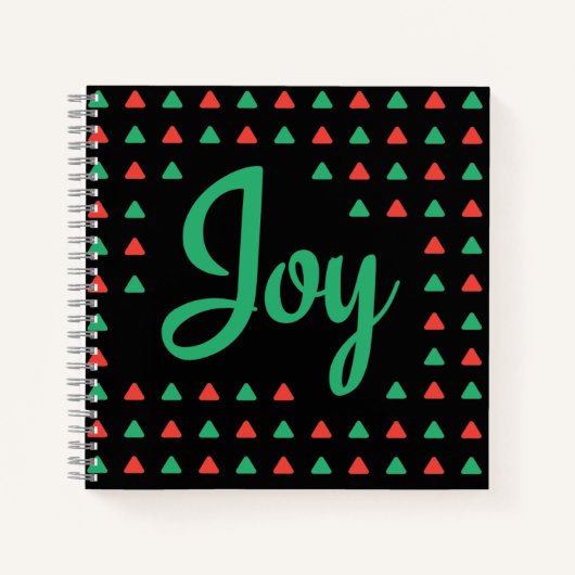 カラフル抽象芸術 ノートブック (正面)