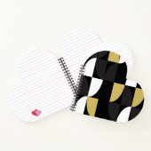 カラフル抽象芸術 ノートブック (内部)