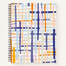 カラフル抽象芸術 ノートブック