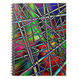カラフル抽象芸術 ノートブック