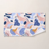 カラフル抽象芸術 バスタオルセット (ハンドタオル)