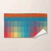 カラフル抽象芸術 バスタオルセット (ハンドタオル)