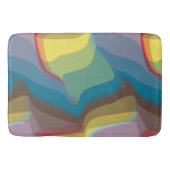 カラフル抽象芸術 バスマット (正面)