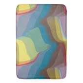 カラフル抽象芸術 バスマット (正面縦)