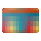 カラフル抽象芸術 バスマット (正面)