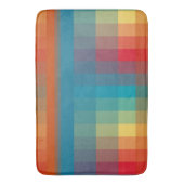 カラフル抽象芸術 バスマット (正面縦)