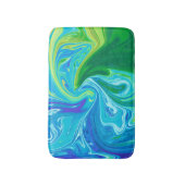 カラフル抽象芸術 バスマット (正面縦)