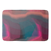 カラフル抽象芸術 バスマット (正面)