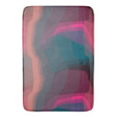 カラフル抽象芸術 バスマット (正面縦)