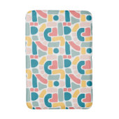 カラフル抽象芸術 バスマット (正面縦)