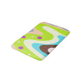 カラフル抽象芸術 バスマット (アングル)