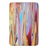 カラフル抽象芸術 バスマット (正面縦)