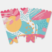 カラフル抽象芸術 フェイバーボックス (見開き)