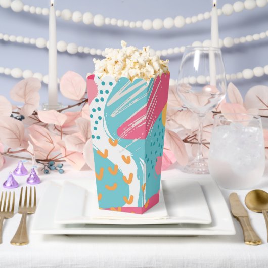 カラフル抽象芸術 フェイバーボックス (ウェディング)