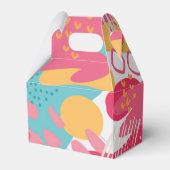 カラフル抽象芸術 フェイバーボックス (正面サイド)