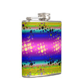 カラフル抽象芸術 フラスク (右)