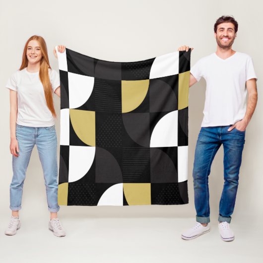 カラフル抽象芸術 フリースブランケット (インサイチュ)