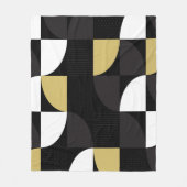 カラフル抽象芸術 フリースブランケット (正面)