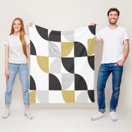 カラフル抽象芸術 フリースブランケット