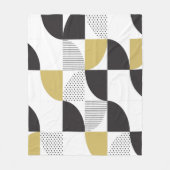 カラフル抽象芸術 フリースブランケット (正面)