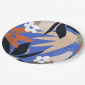 カラフル抽象芸術 ペーパープレート (アングル)