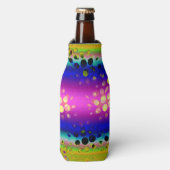 カラフル抽象芸術 ボトルクーラー (ボトル正面)