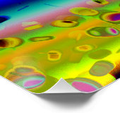 カラフル抽象芸術 ポスター (コーナー)