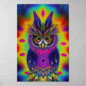 カラフル抽象芸術 ポスター (正面)