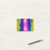 カラフル抽象芸術 ポストイット (デスク上)