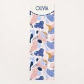 カラフル抽象芸術 ヨガマット (正面)