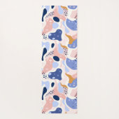 カラフル抽象芸術 ヨガマット (裏面)