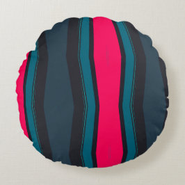 カラフル抽象芸術 ラウンドクッション