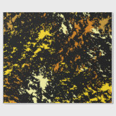 カラフル抽象芸術 ラッピングペーパー (フラット)