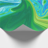 カラフル抽象芸術 ラッピングペーパー (角)